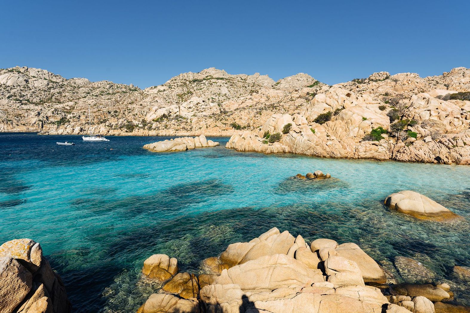 cala coticcio spiaggia