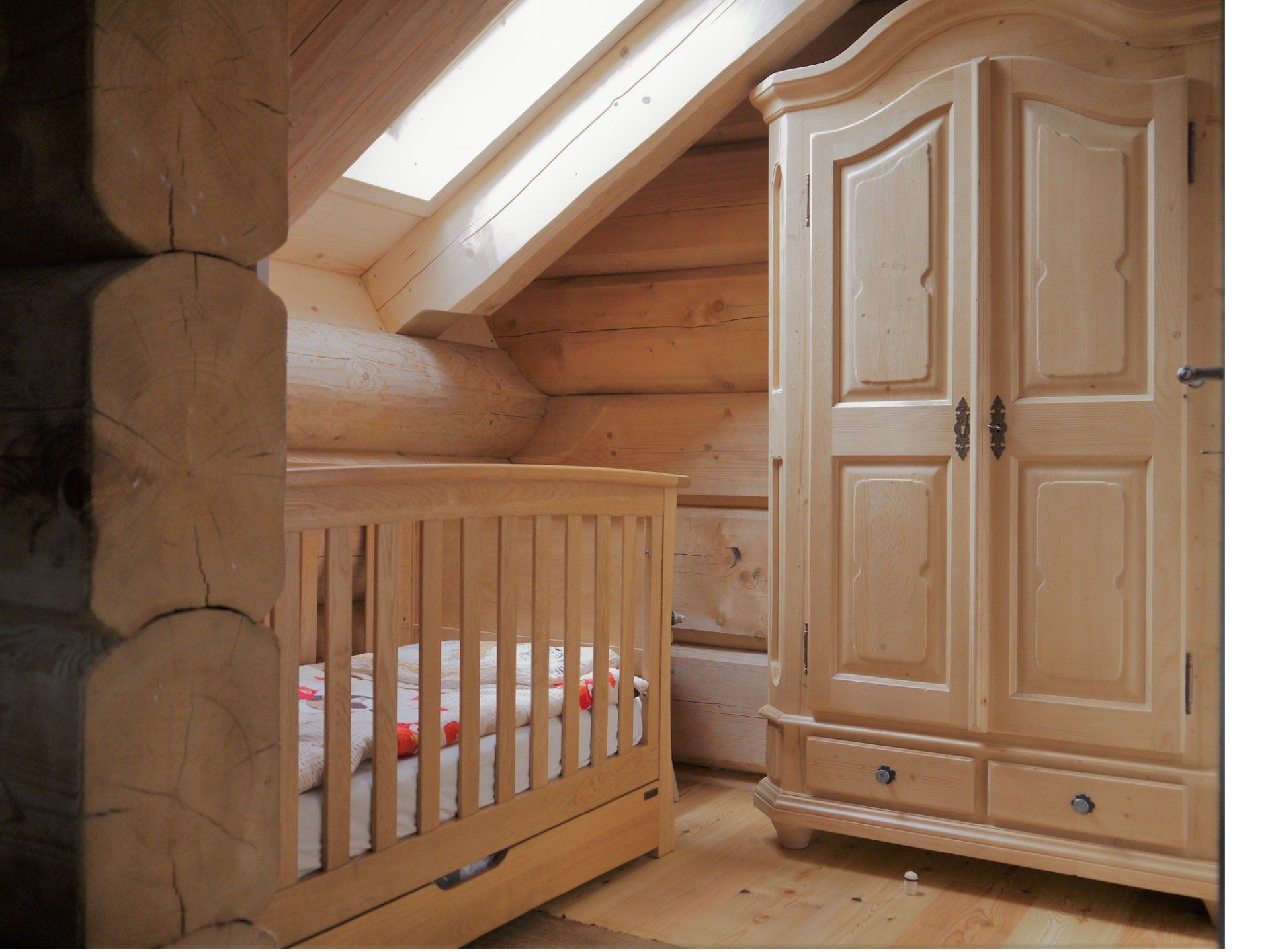 Sleepy Bear Double Bedroom Cot