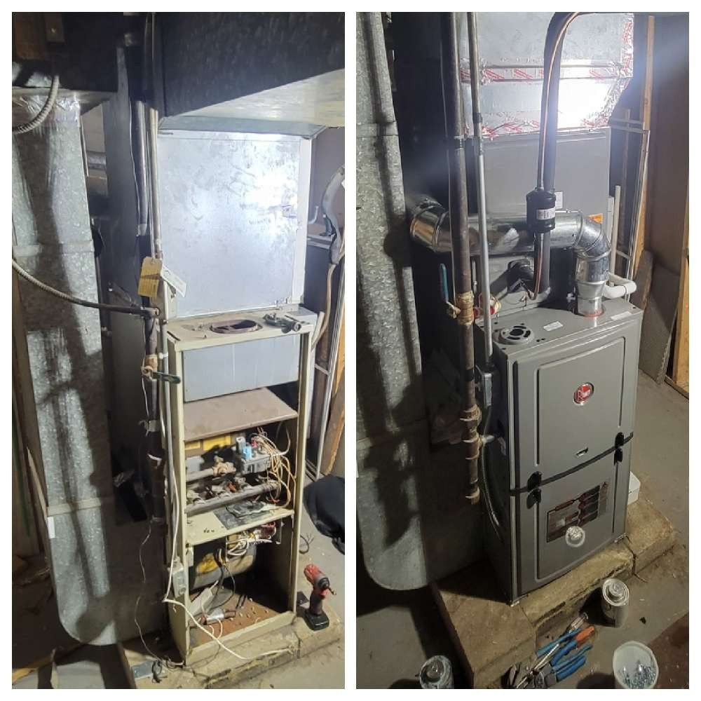 New Clean Heater Unit — Saint John, IN — Tech One Heating and AC