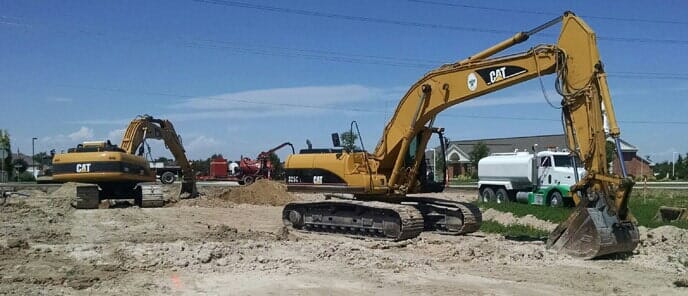 Machines Used by the Rock Excavation Company in Idaho Falls, ID