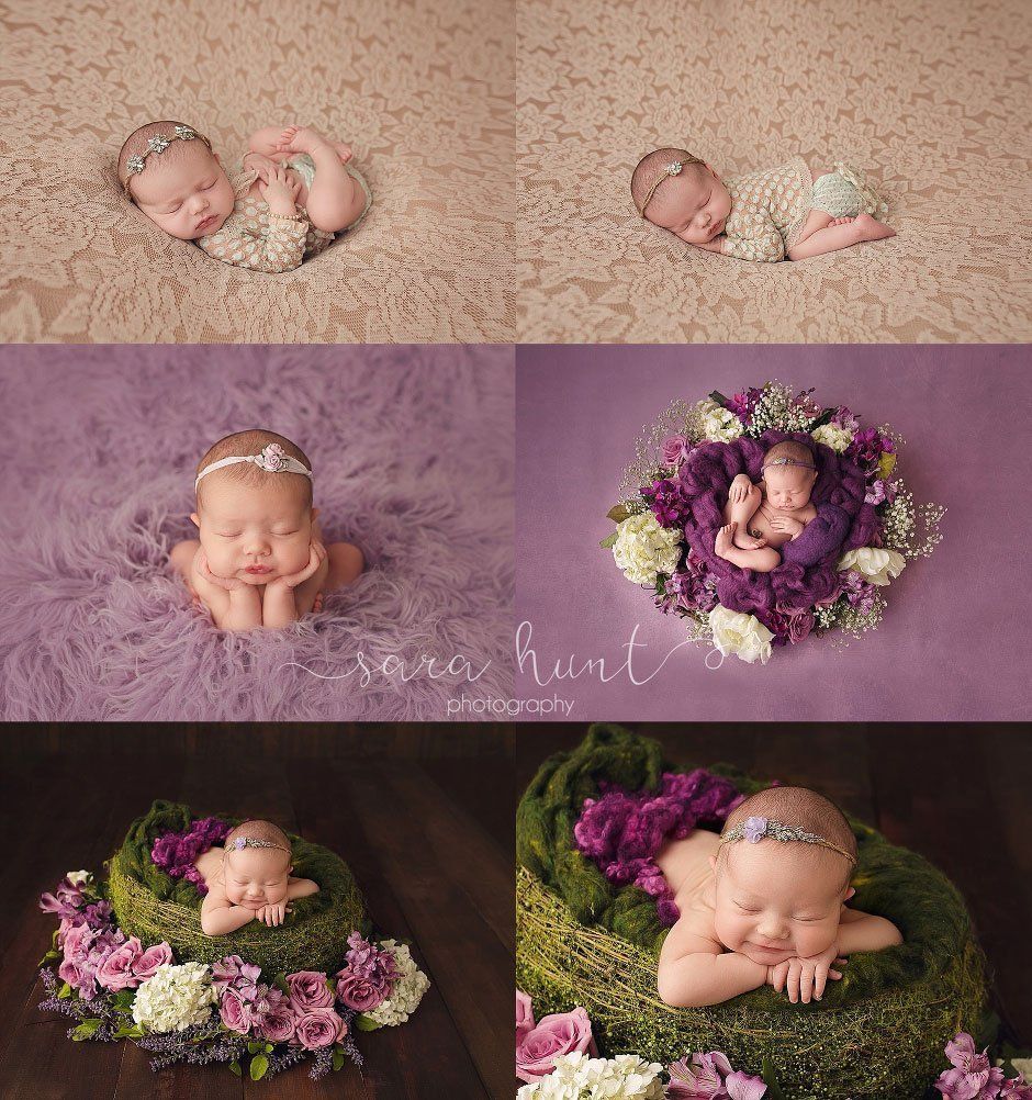 Baby Ava's collage — Pearland, TX — Sara Hunt Photography Baby Ava's collage — Pearland, TX — Sara Hunt Photography