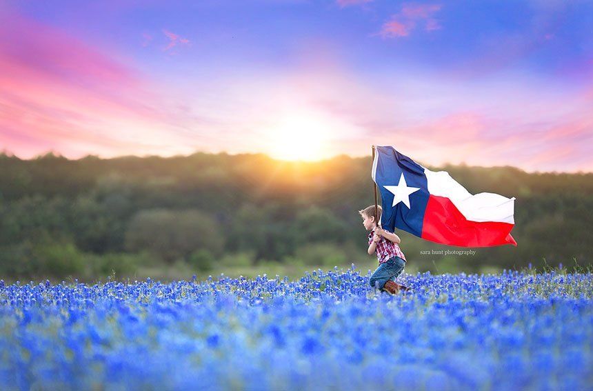 Boy carrying flag — Pearland, TX — Sara Hunt Photography Boy carrying flag — Pearland, TX — Sara Hunt Photography