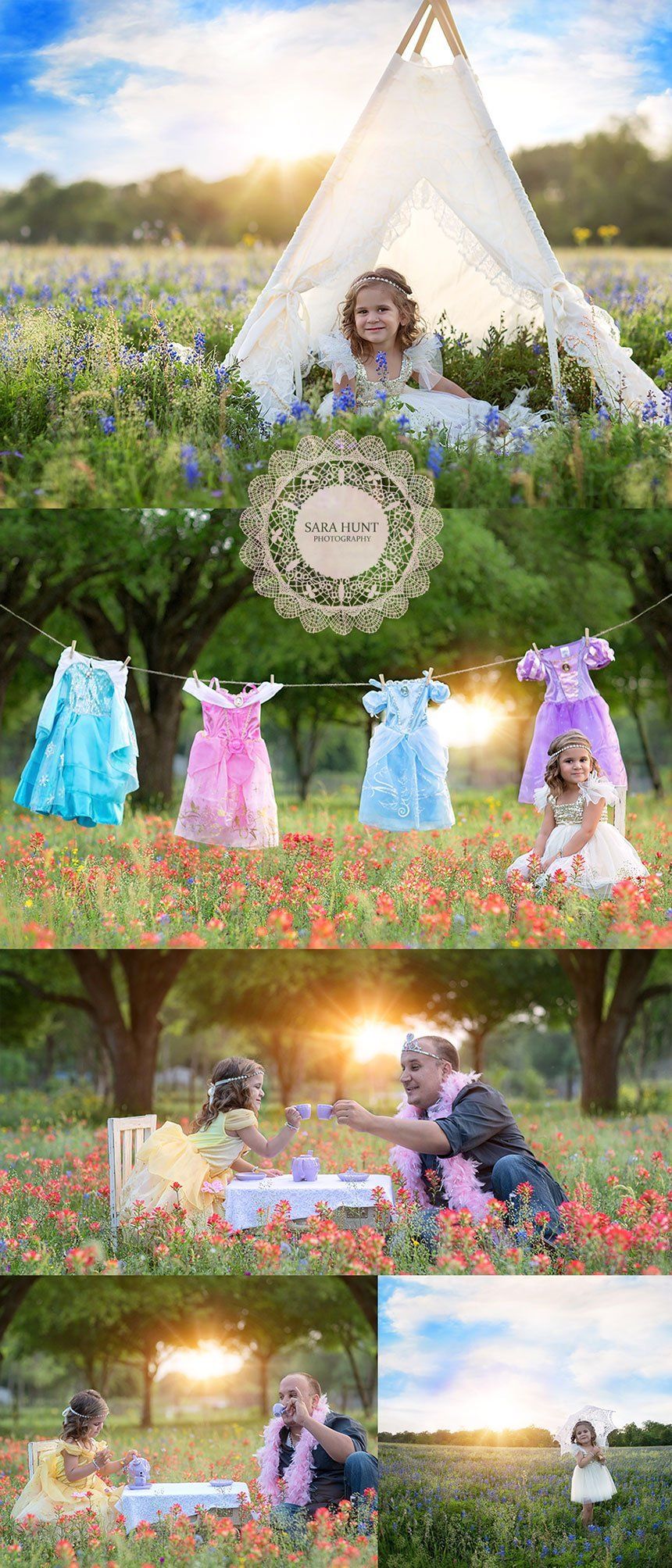 Wildflower princess — Pearland, TX — Sara Hunt Photography Wildflower princess — Pearland, TX — Sara Hunt Photography