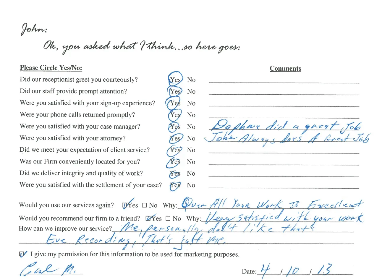 A sheet of paper with a lot of writing on it