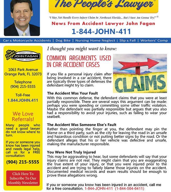 A flyer for the people 's lawyer with a picture of a man