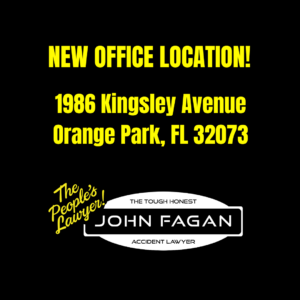 John fagan accident lawyer has a new office location