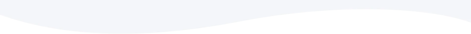 A curved shape separating sections of the page