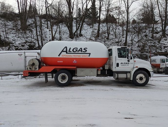 Algas Truck — Gallitzin, PA — Algas
