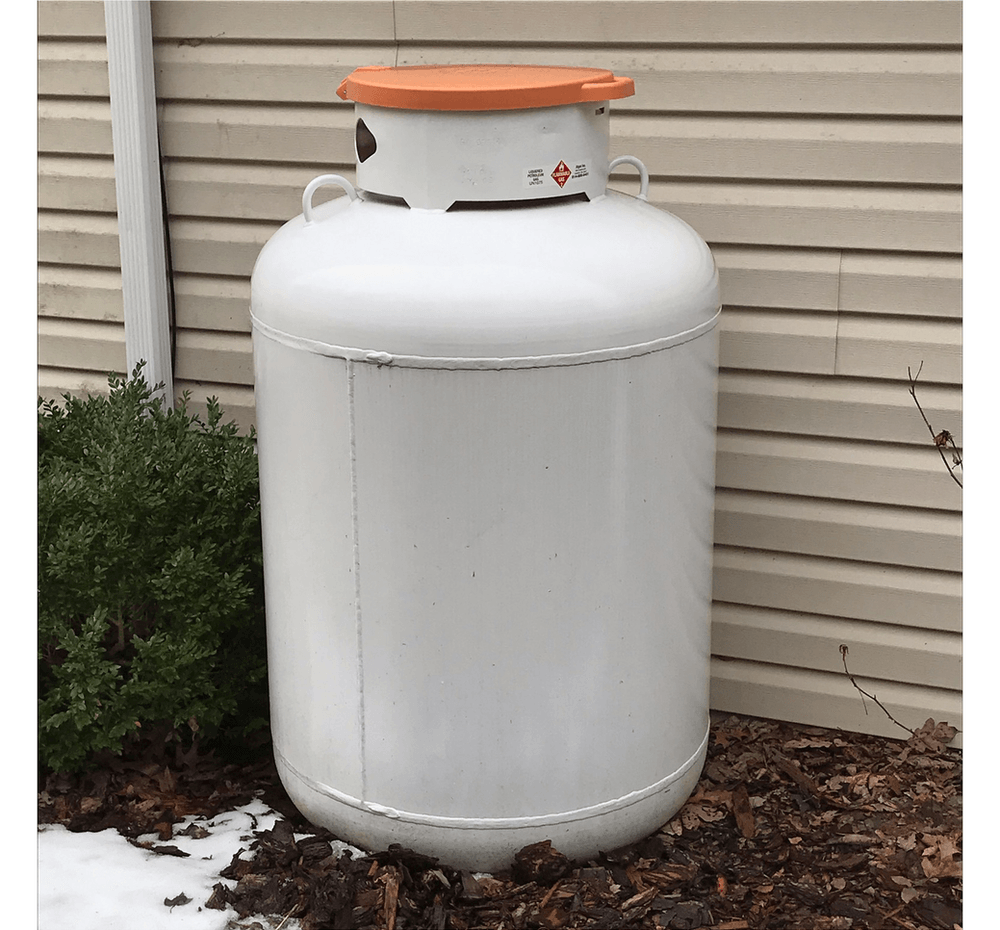 One Cylinder Tank — Gallitzin, PA — Algas