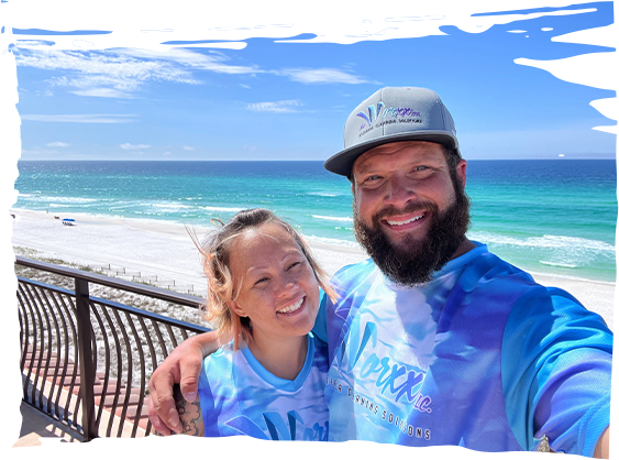 Man And Woman In A Beach | Crestview, FL | The Worxx LLC