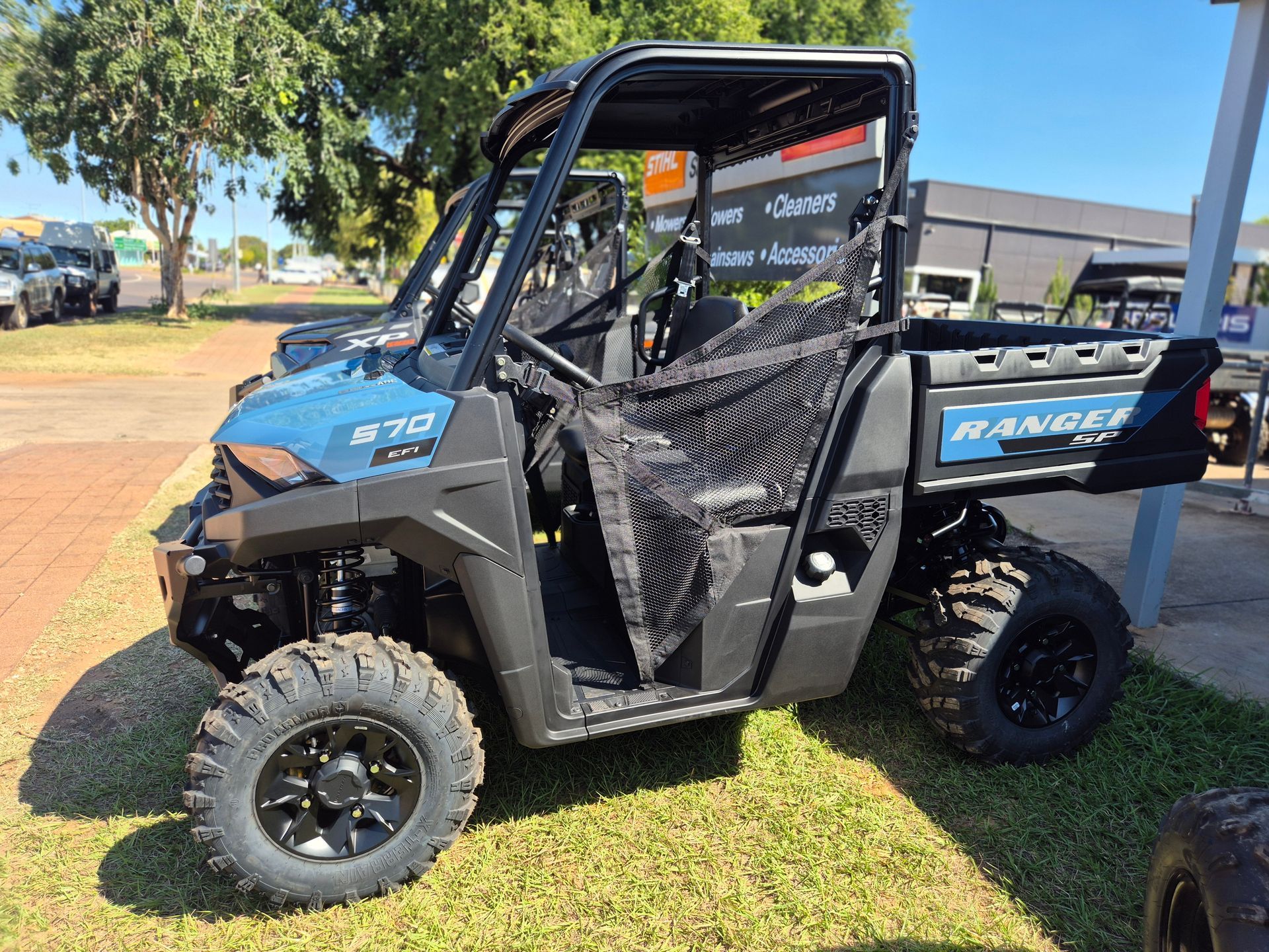 A Four Wheel Driver Buggy on a Lawn — R & M Motorcycles in Katherine, NT