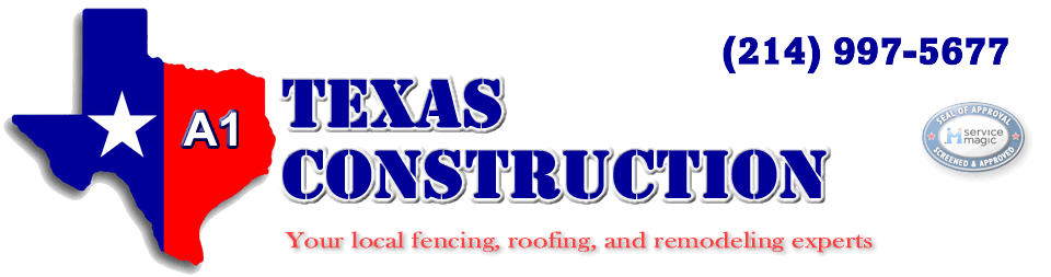 A logo for a company called texas construction