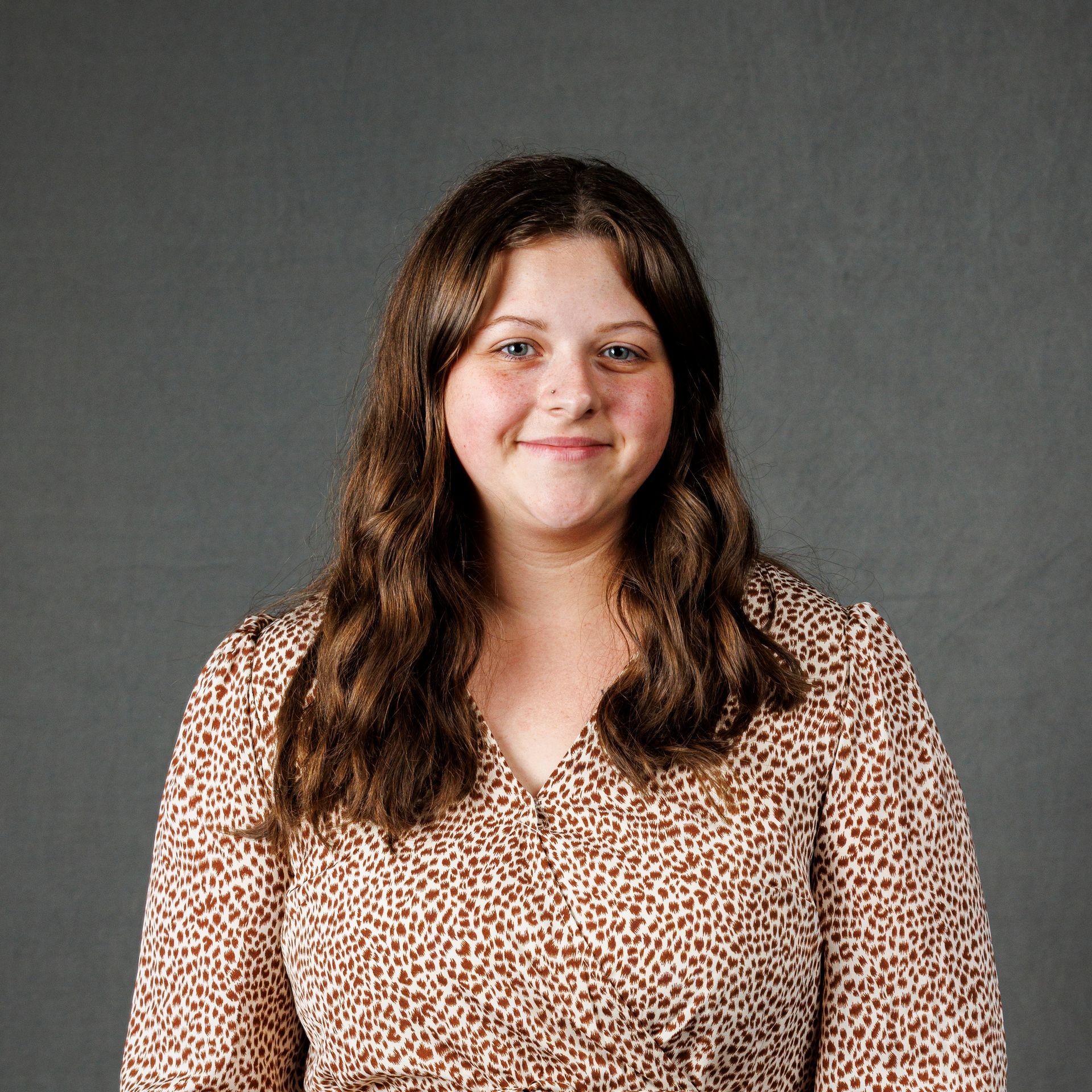 A close up of a white background with a gray border.