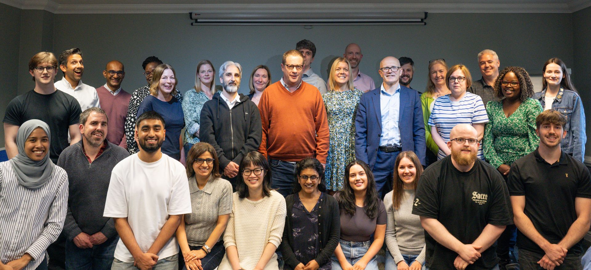 Group photo of the Zenith team