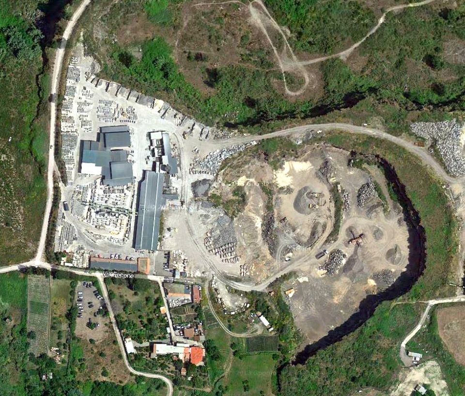 cava di pietra lavica