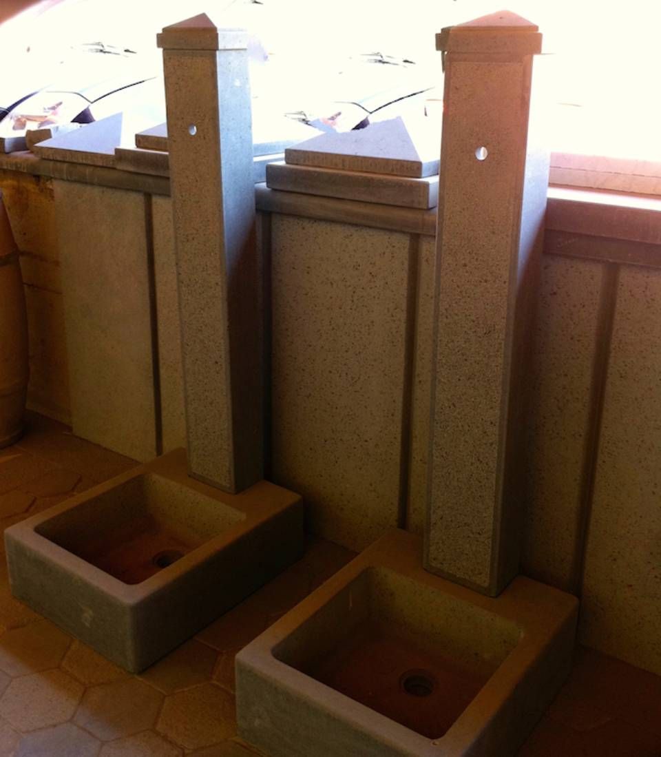 fontane in pietra lavica