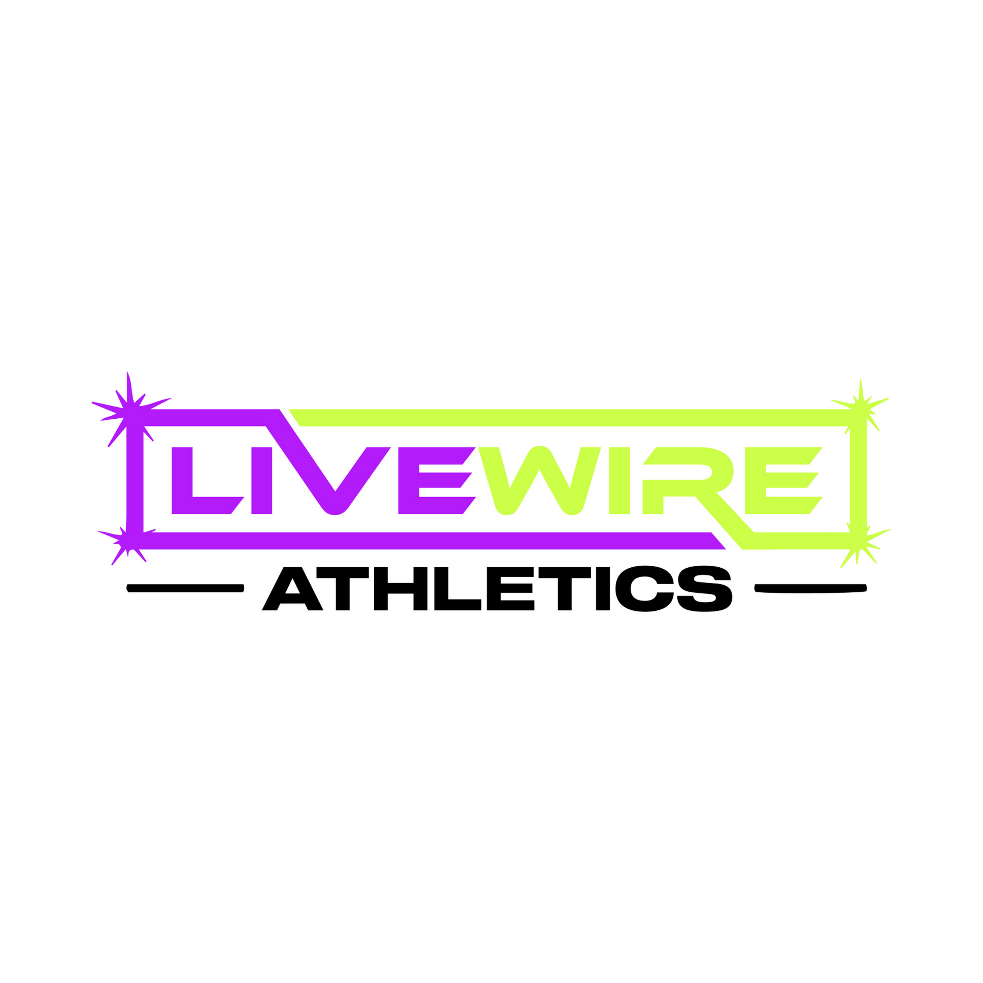 It is a logo for a company called livewire athletics.