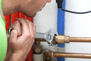Pipes  — Man Repairing Gas line  in Austin, TX