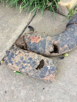 Old Pipes —Old Pipe to be Replaced in Austin, TX