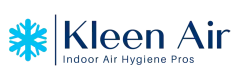 The logo for kleen air indoor air hygiene pros