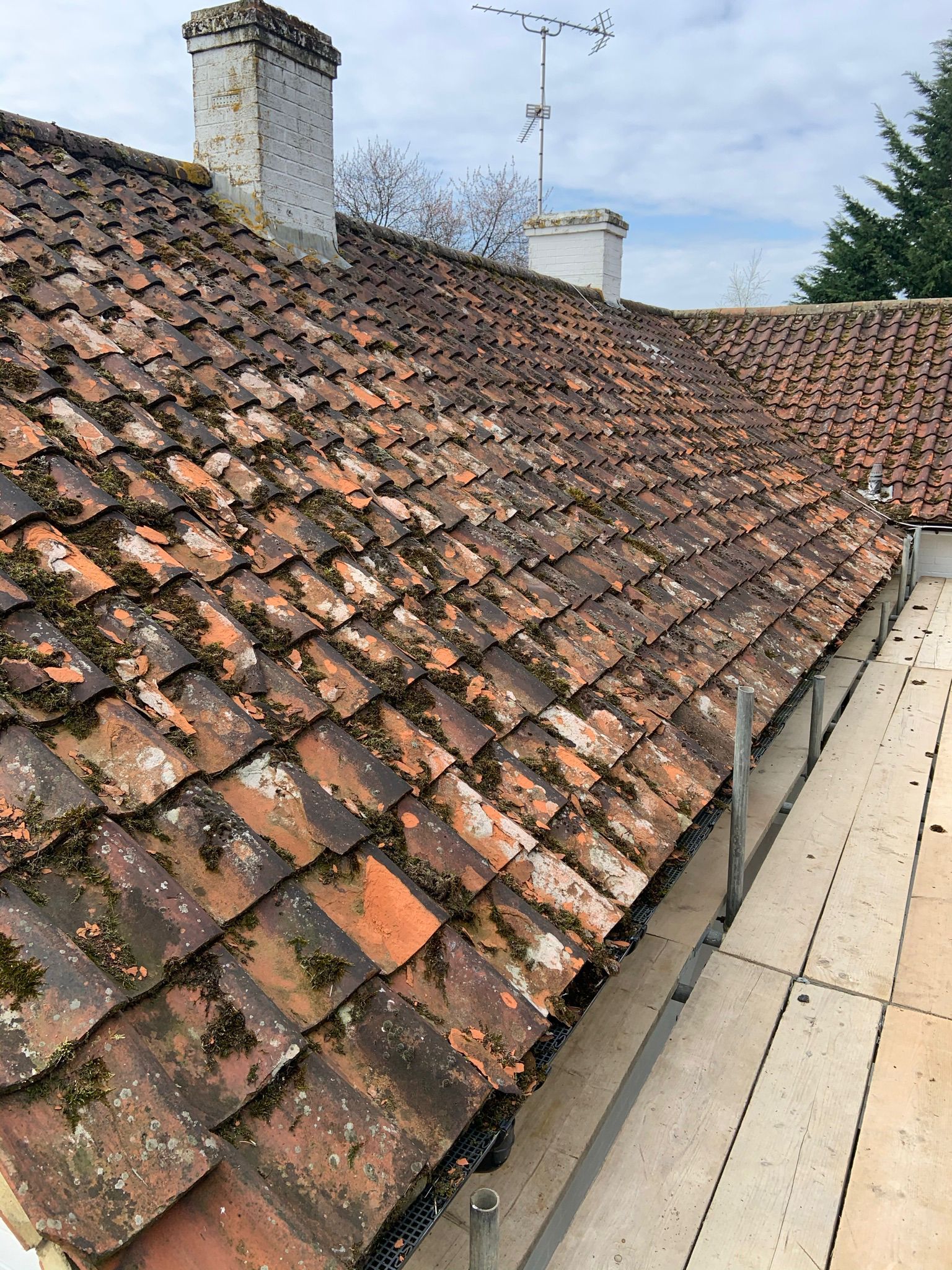 PJM Roofing - Before Image