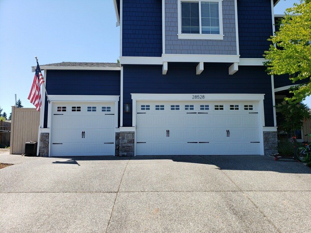 White Garage Door — Everett, WA — Overhead Doors Everett