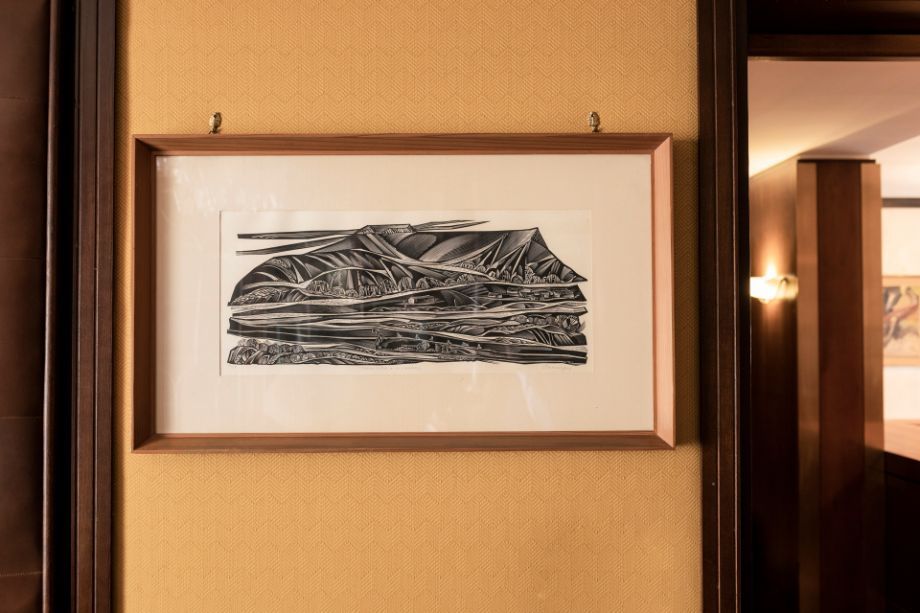 Stampa antica dello studio