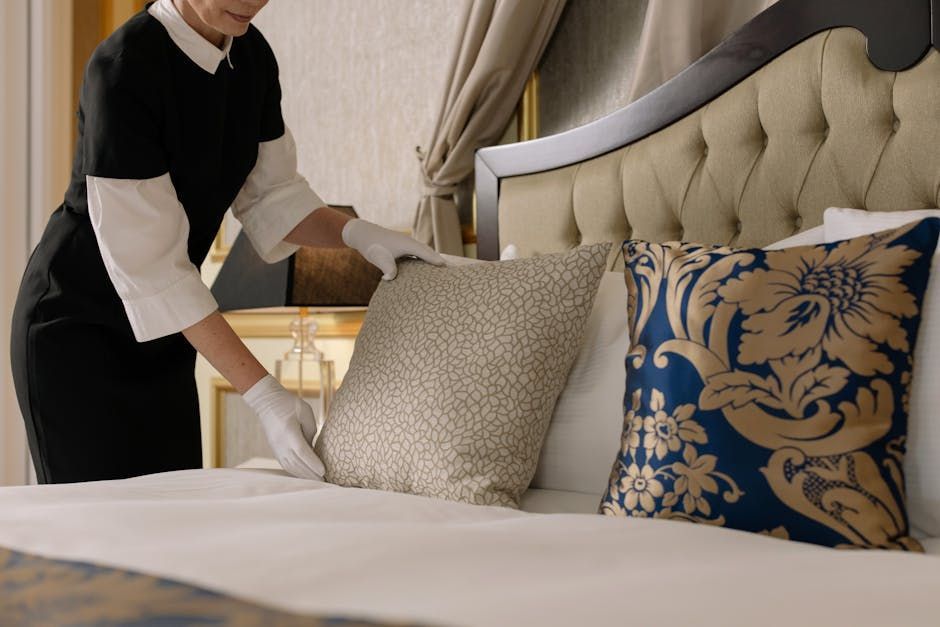 Suite de hotel premium con diseño sofisticado para análisis de ADR
