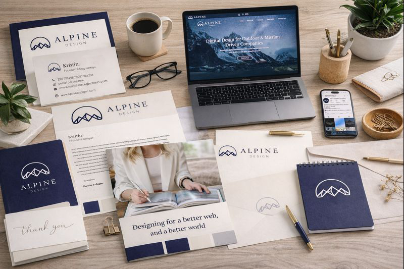 Website consultation with Kristin Kniss at Alpine Design