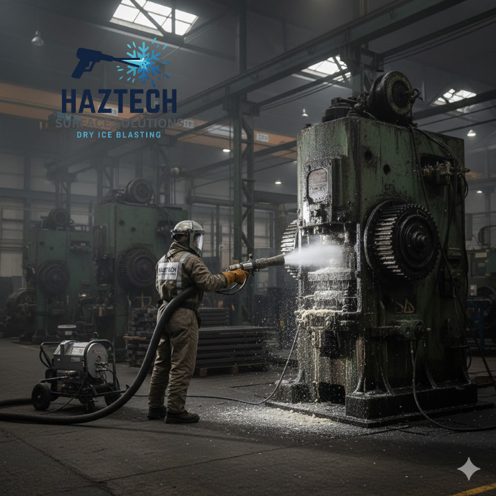 DRY ICE BLASTING INDUSTRIAL MACHINERY