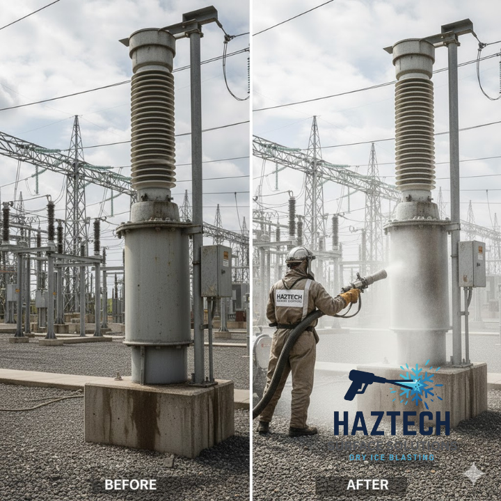 dry ice blasting insulators beckley wv