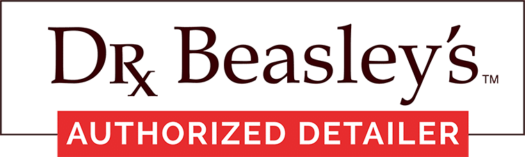 The logo for dr beasley 's authorized detailer