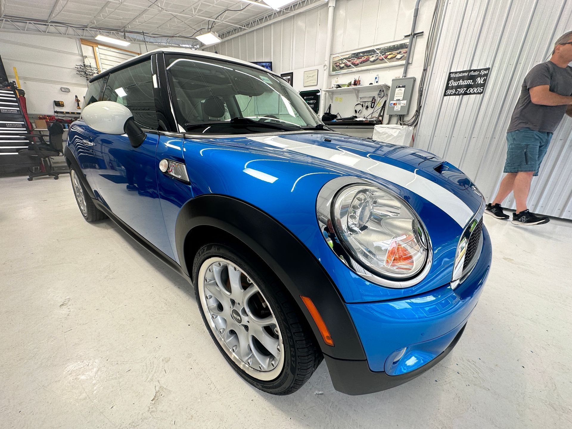 Durham vehicle with ceramic coating showing gloss and protection—ideal for cost savings.