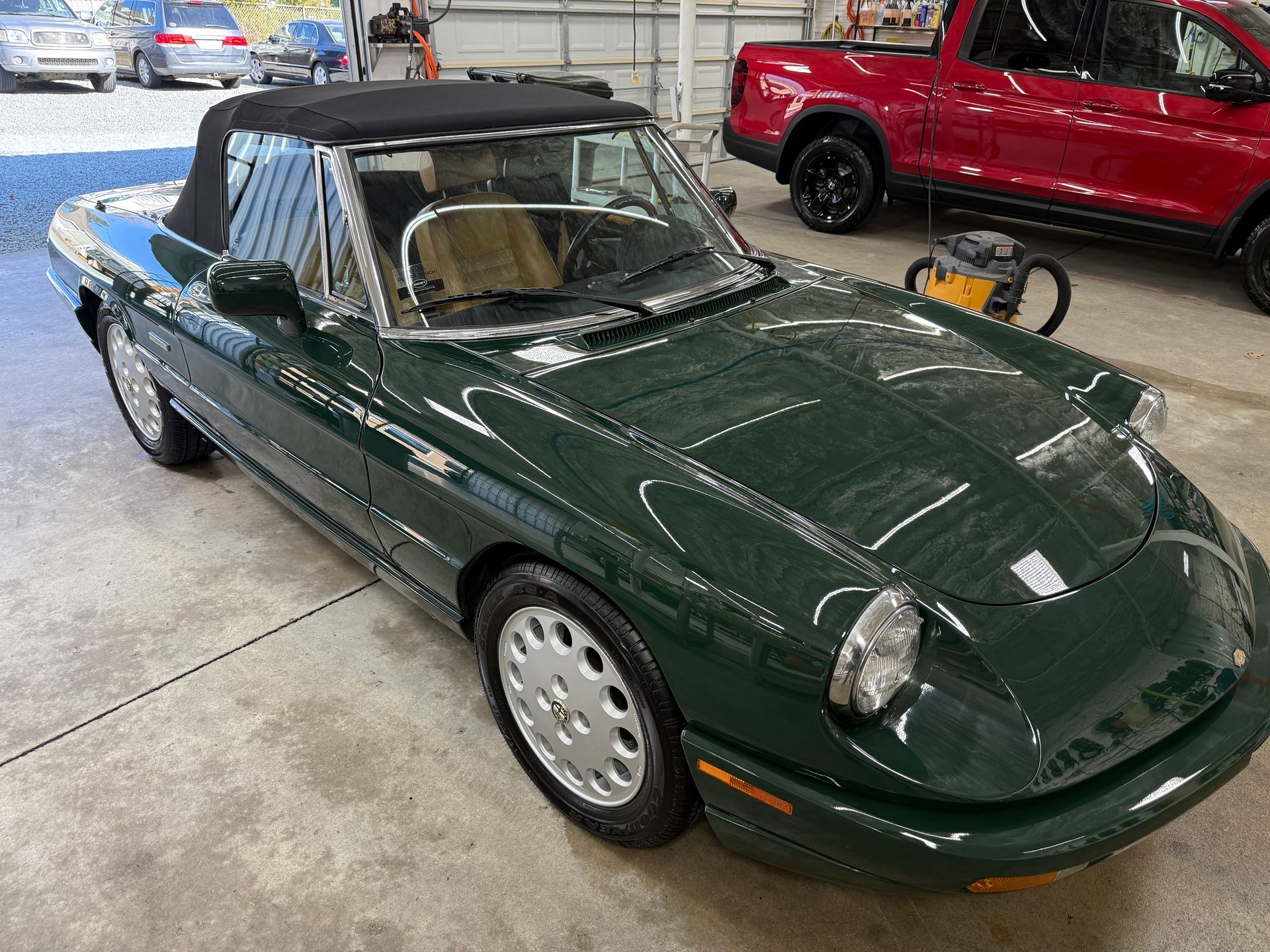Luxury vehicle with car paint protection film in Durham to prevent chips from daily driving.