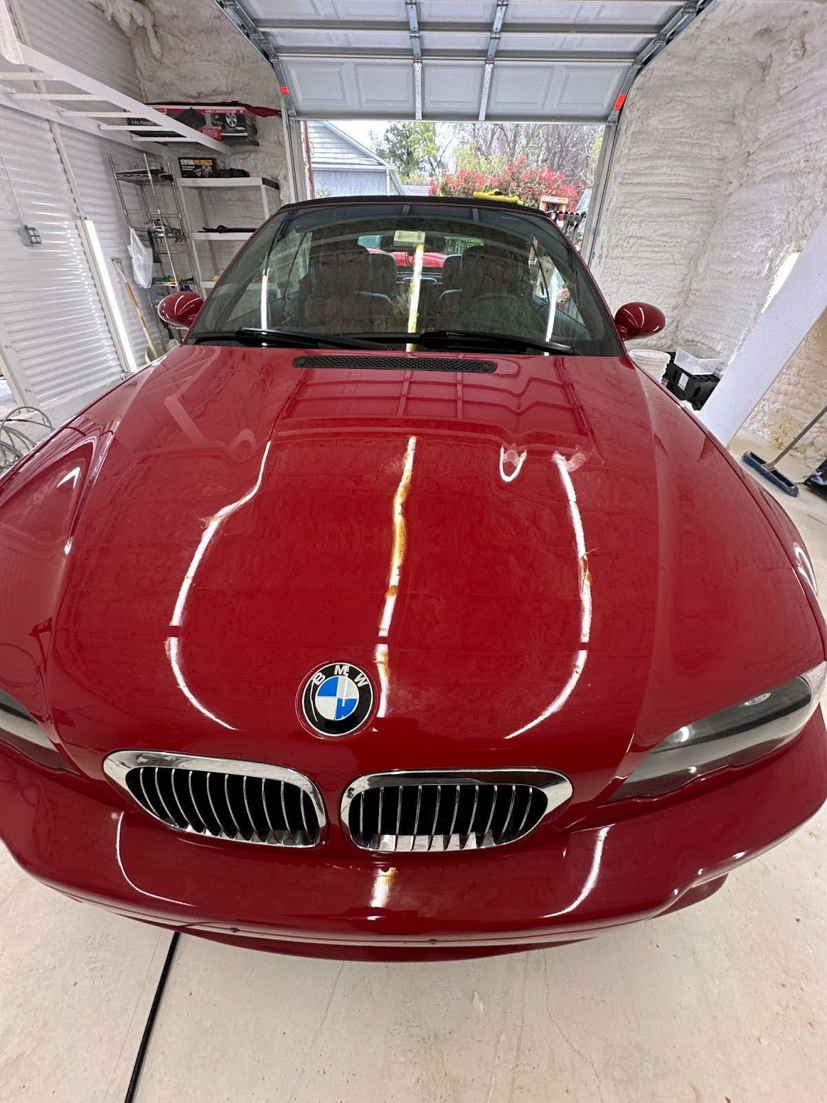 red car ceramic coating