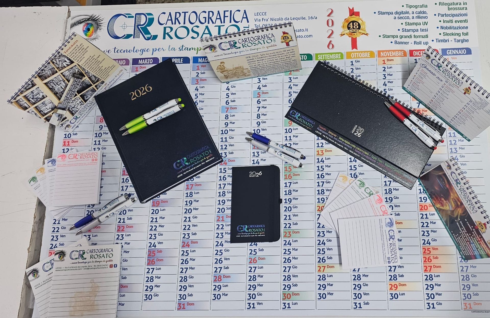 prodotti vari di stampa