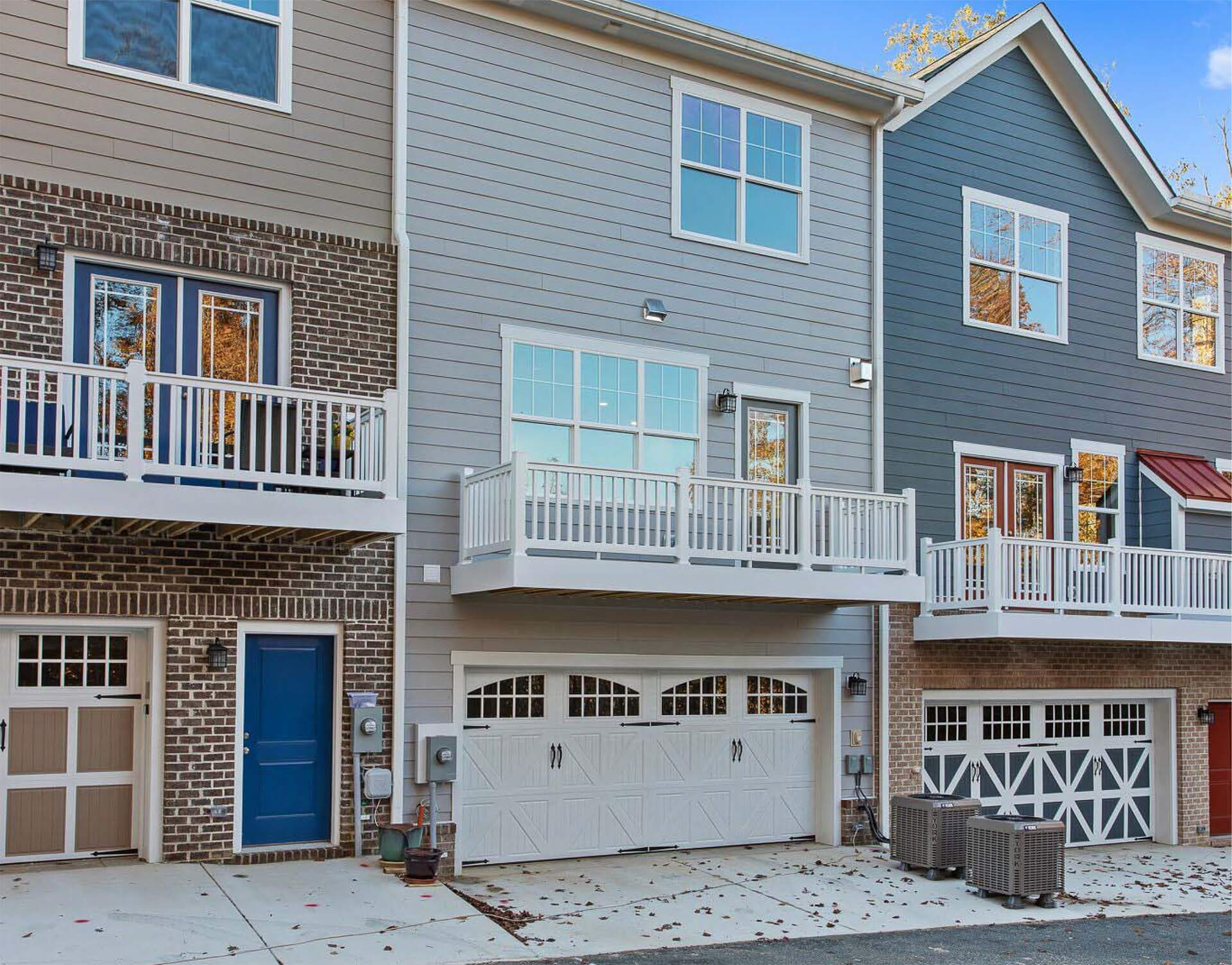 Homes in Richmond, VA — Rear Side of House With Garage in Glen Allen, VA