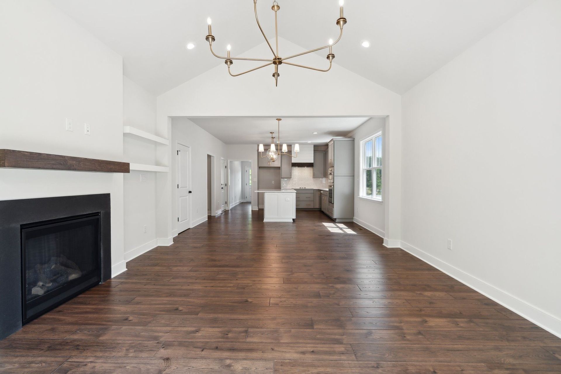 Empty Living Room — Glen Allen, VA — Le Gault Homes