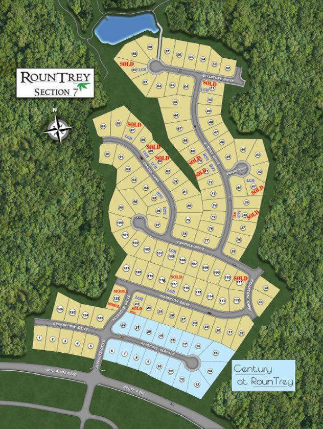Updated Rountrey Map — Glen Allen, VA — LeGault Homes