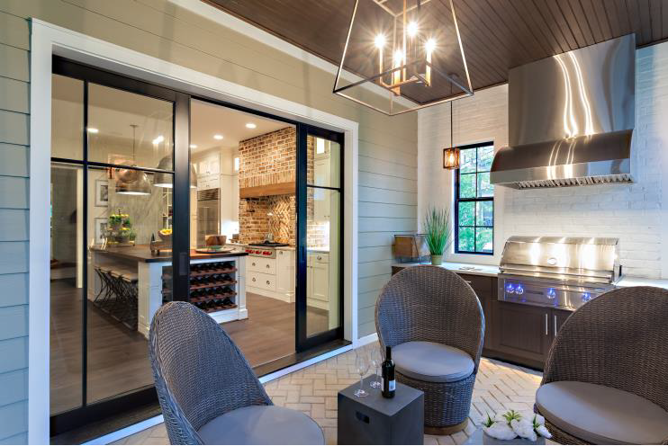Home Exterior Features — House Outside Kitchen in Glen Allen, VA