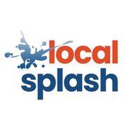 Logo: "Local Splash" text in blue and orange with a blue splash graphic.