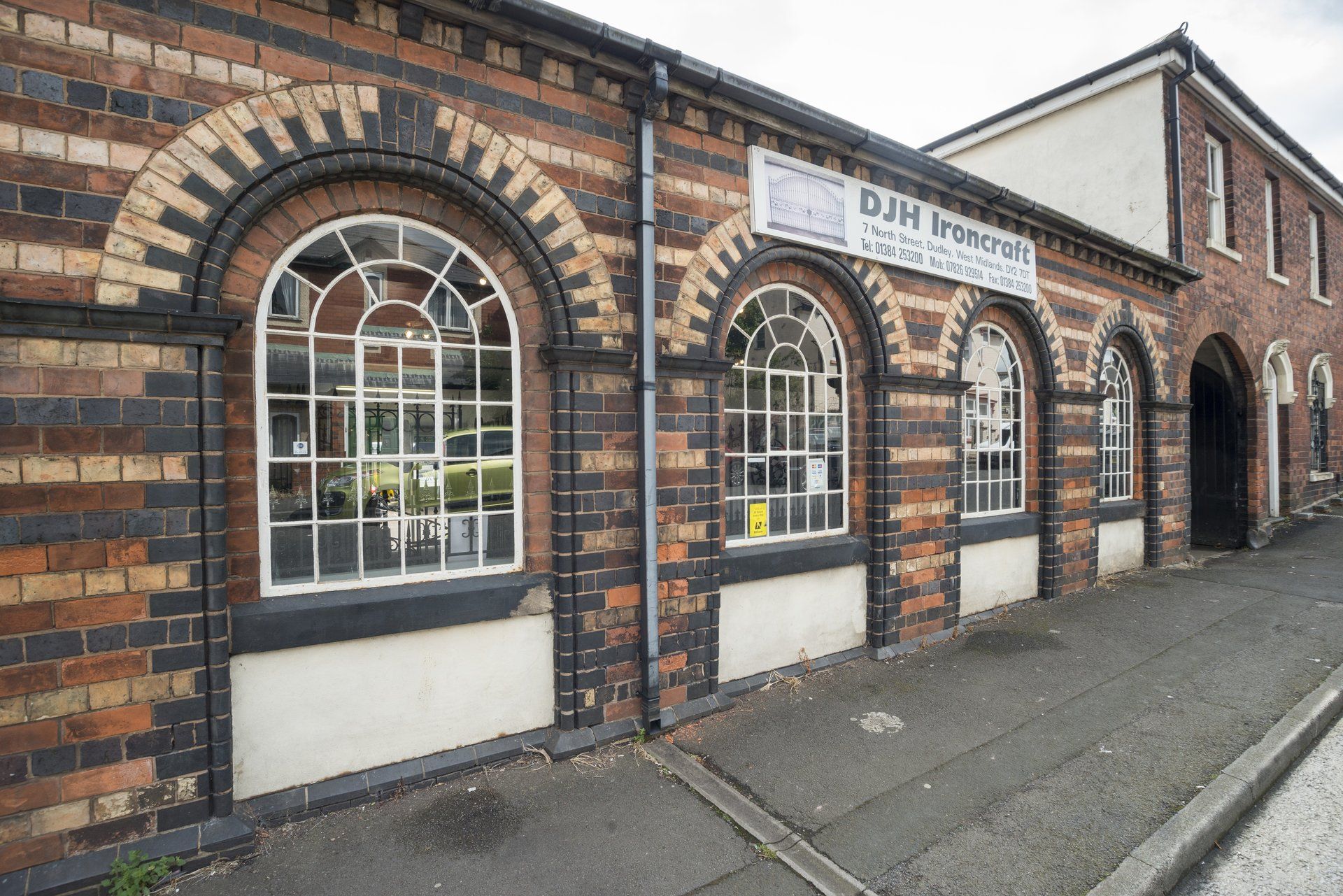 The outside of the premises