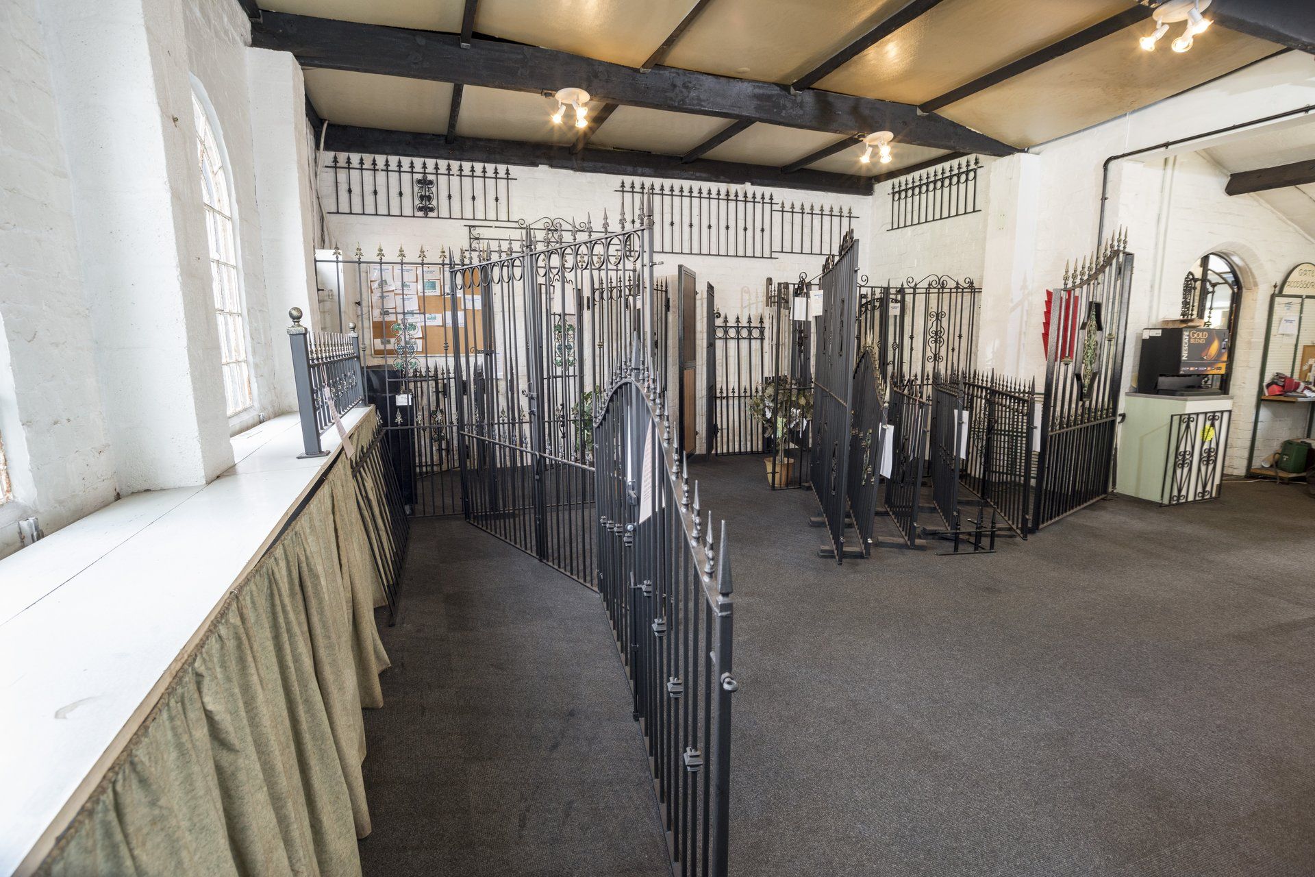 The ironwork showroom