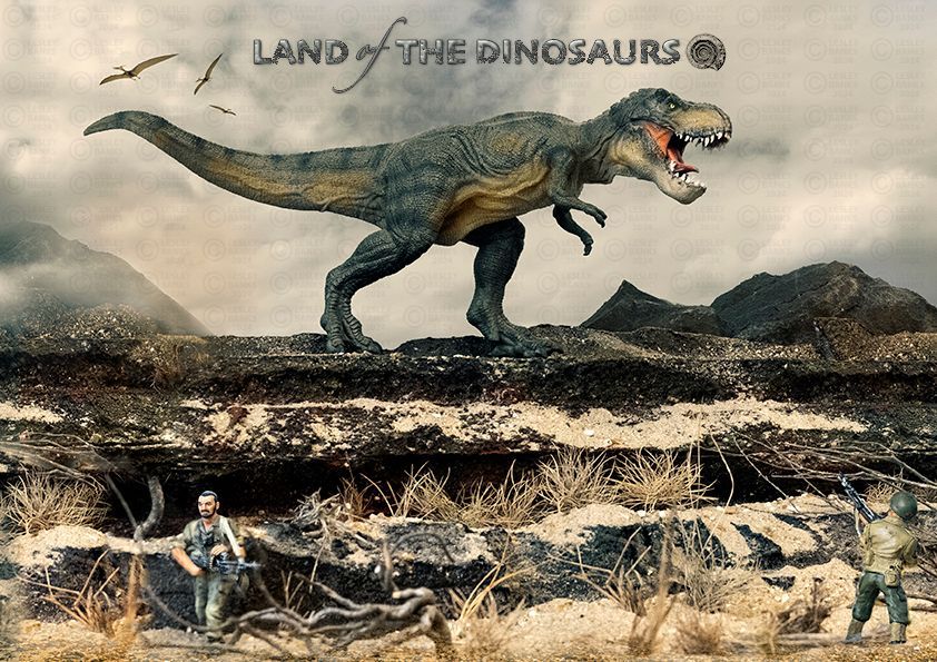 Land of the Dinosaurs artwork finished.