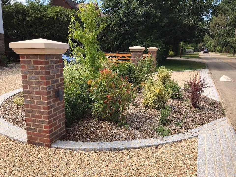 Garden wall maintenance