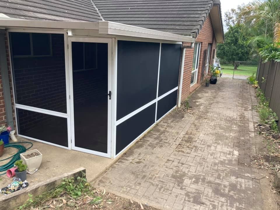 A House with A Screened in Porch — Boambee Gauze 'n' Glass in Harbour, NSW