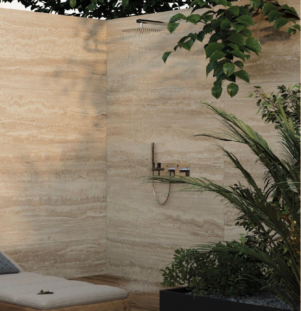 grey stone decor Wall Tile bathroom image - Ceramic Tiles in Leicester