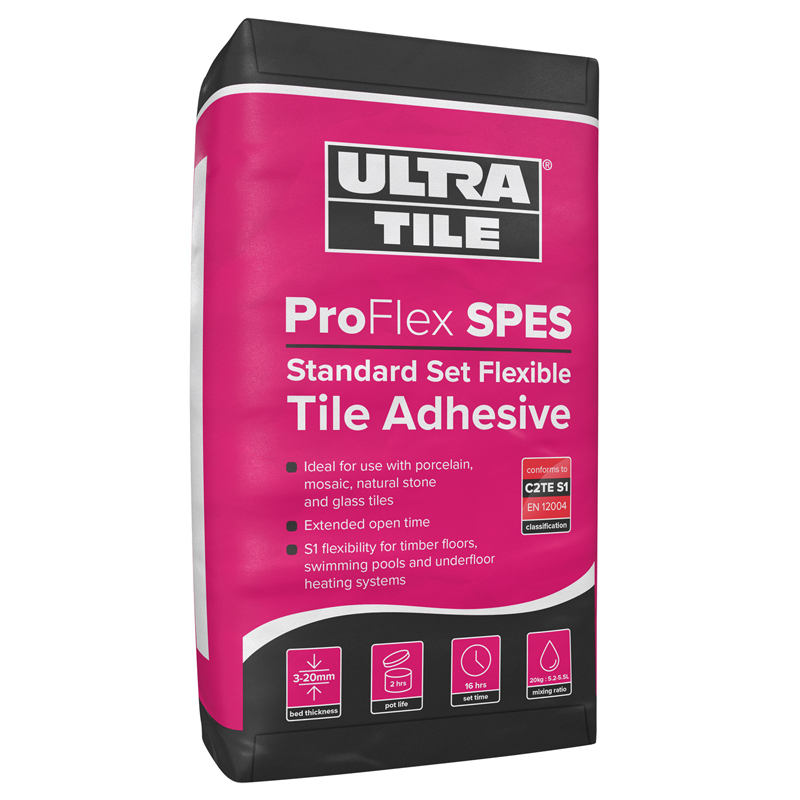 Ultra Tile ProFlex standard setting white Adhesive