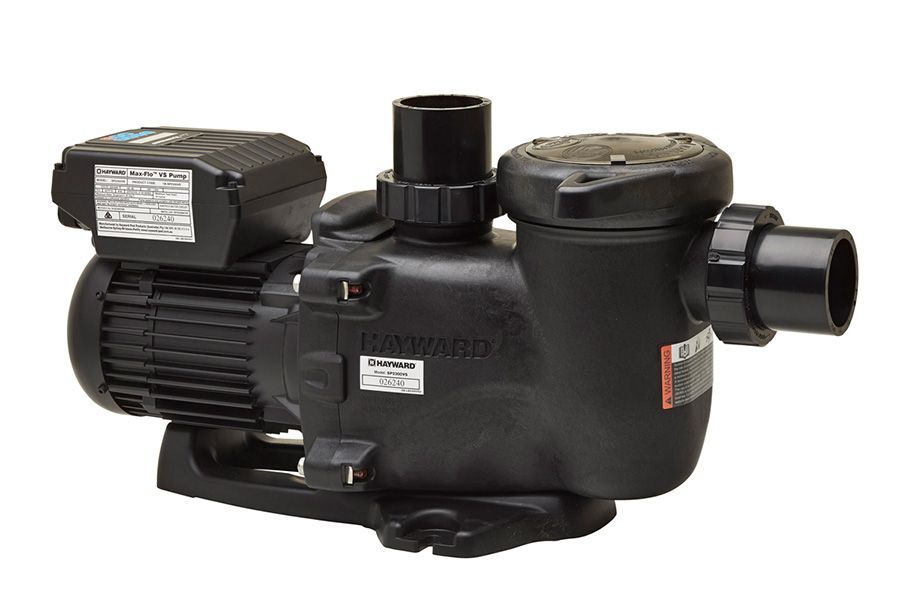 A Black Swimming Pool Pump is Shown on a White Background  — Figleaf Pool Products in Coconut Grove, NT