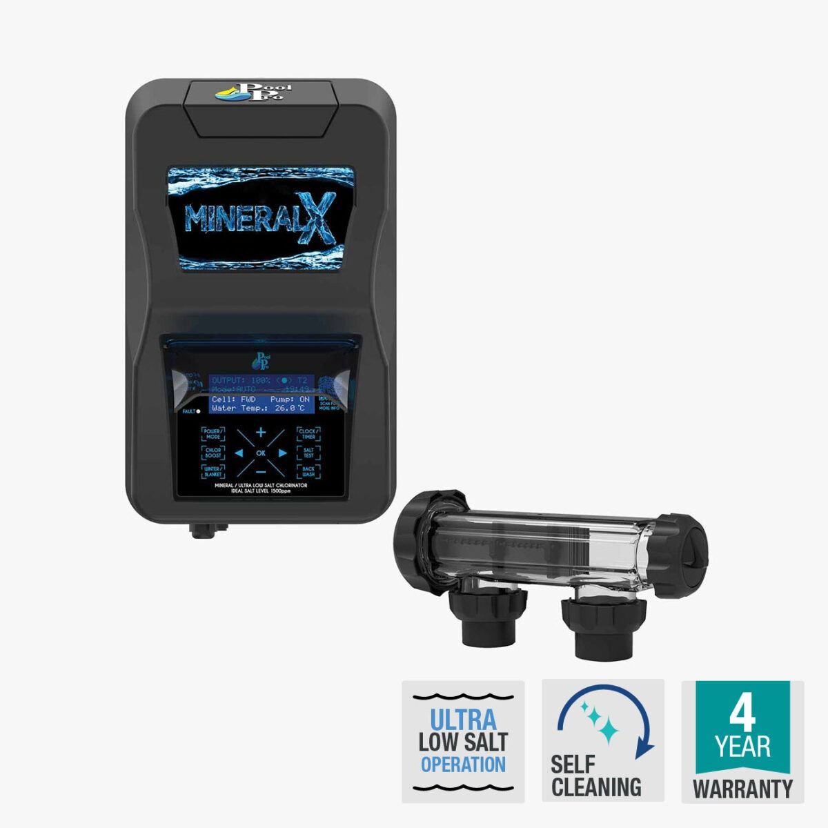 MineralX Low Salt Chlorinator — Figleaf Pool Products in Coconut Grove, NT